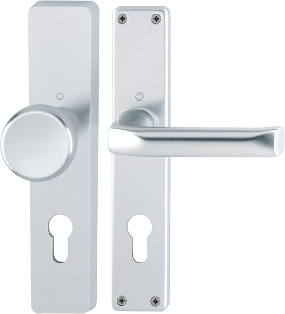 Juego de placas largas HOPPE London 54/227/202SP/113 Aluminio F1 ( 3000252240 )