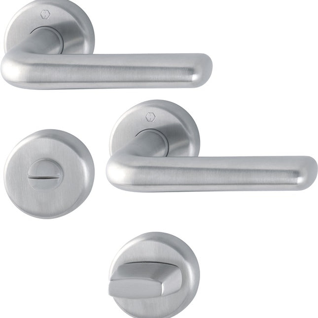 HOPPE Escutcheon set Helsingborg E1730Z/17KV/17KVS Stainless steel F69 ( 3000252053 )