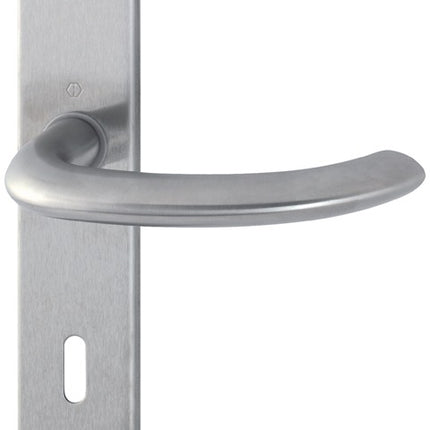 HOPPE set di rosette lunghe Marsiglia E1138Z/302 in acciaio inox F69 ( 3000252285 )