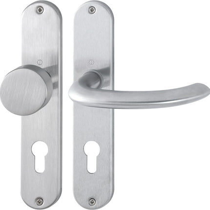 HOPPE long escutcheon set Marseille E58/302/1138Z stainless steel F69 ( 3000252288 )