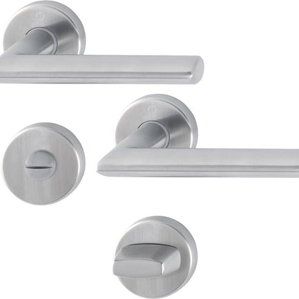 HOPPE Rosettengarnitur Stockholm E1140Z/42KV/42KVS Edelstahl F69 ( 3000252132 )