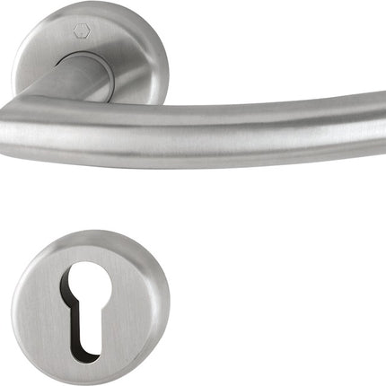 HOPPE Escutcheon set Narvik E1430ZP/17KV/17KVS Stainless steel F69 ( 3000252276 )