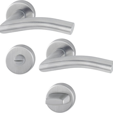 HOPPE Rosette set Antwerp E1402Z/42KV/42KVS Stainless steel F69 ( 3000252907 )