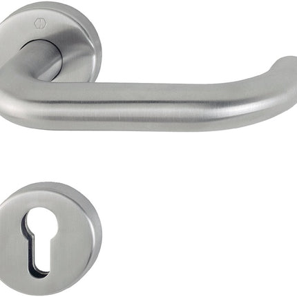 HOPPE Rosettengarnitur Paris E138/42H/42HKVS Edelstahl F69 ( 3000203101 )