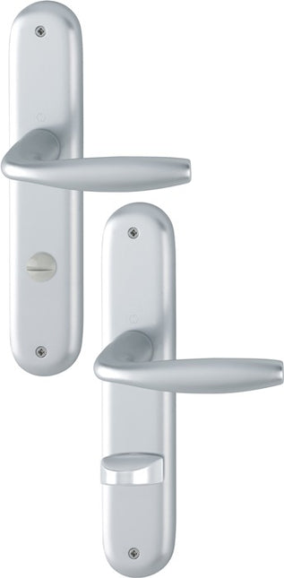 Juego de platos largos HOPPE New York 1810/273P Aluminio F1 ( 3000203552 )