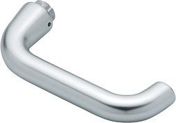 HOPPE lever handle hole part Paris 138L Aluminium F1 / natural coloured ( 3000252103 )