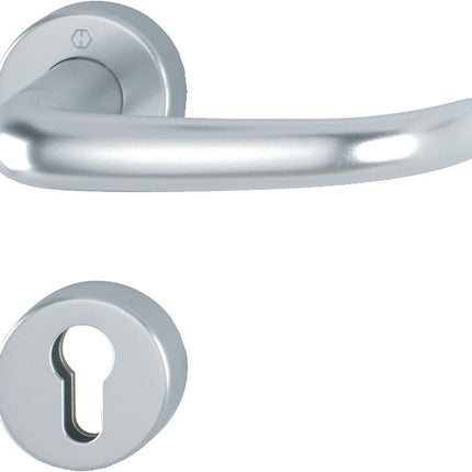 HOPPE Fire protection set San Francisco FS-E1301/42H/42HS Stainless steel F69 D/D ( 3000202089 )