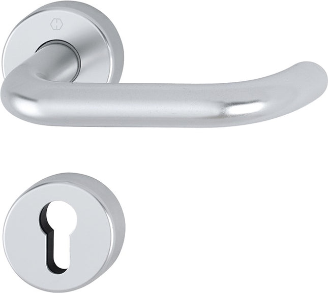 HOPPE escutcheon set Paris 138/42H/42HKVS Aluminium F1 ( 3000220113 )