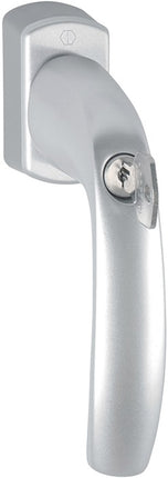 Manilla de ventana HOPPE New York 0810S/US10 100Nm aluminio F1 / color natural ( 8000347599 )