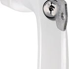 HOPPE Fenstergriff New York 0810S/US10 100Nm Aluminium F9016 / verkehrsweiß ( 8000347602 )