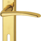 HOPPE Langschildgarnitur Istanbul M171/332P Messing F71 ( 3000253683 )