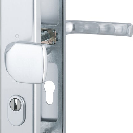 HOPPE Schutzgarnitur London 61G/2222ZA/2210/113 Aluminium F1 ( 3000209037 )