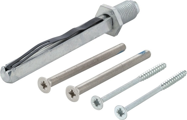 HOPPE set di fissaggio Sertos(R) K/G 65-70 mm M5 x 80 + 4.0 x 75 ( 3000209935 )