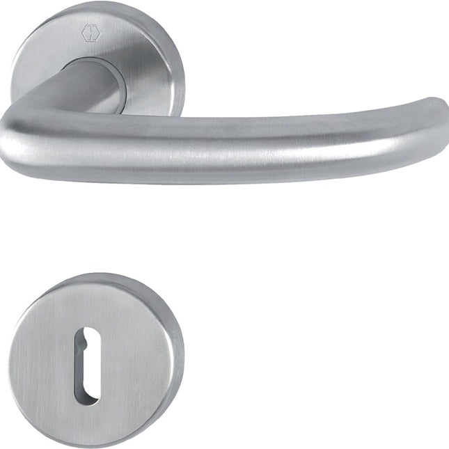 HOPPE Set di rosette San Francisco E1301Z/42KV/42KVS Acciaio inox F69 ( 3000202017 )