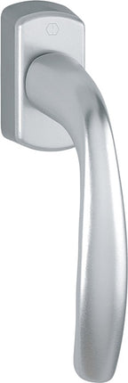 HOPPE window handle New York 0810/US10 aluminium F1 / natural colour ( 3000203780 )