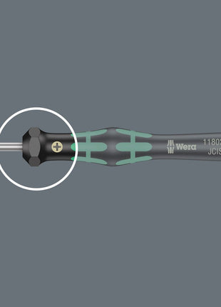 WERA Elektronik-Feinmechanik-Schraubendreher 2035 1,2 mm Klingenlänge 40 mm ( 4300001761 )