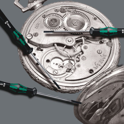 WERA Cacciavite meccanico elettronico di precisione 2035 2,5 mm Lunghezza lama 80 mm ( 4300001758 )