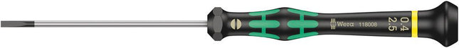 WERA Cacciavite meccanico elettronico di precisione 2035 2,5 mm Lunghezza lama 80 mm ( 4300001758 )