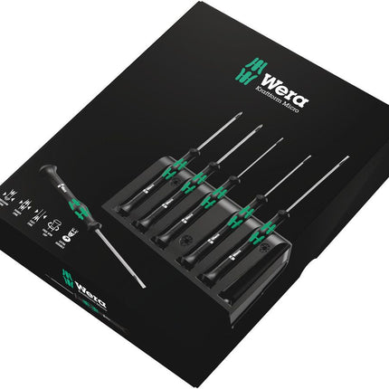 Juego de destornilladores de precisión para mecánica WERA 2035/6 A 6 piezas ( 4000829755 )