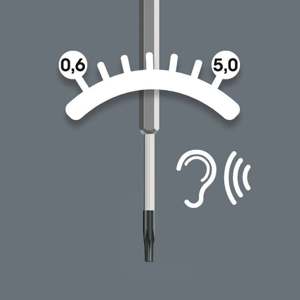 WERA Tournevis dynamométrique 300 TX 7 0,9 Nm ( 4000827951 )