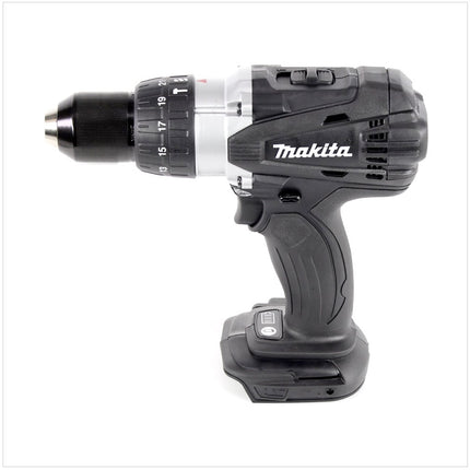 Makita DHP 458 A1J B Akku Schlagbohrschrauber 18 V 91 Nm Schwarz + 1x Akku 2,0 Ah + Makpac - ohne Ladegerät - Toolbrothers