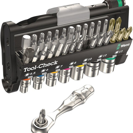 WERA bit/socket spanner set Tool-Check 38-piece ( 4000829697 )