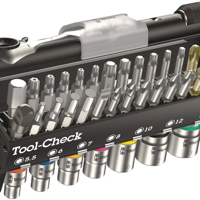 WERA Bit-/Steckschlüsselset Tool-Check 38-teilig ( 4000829697 )