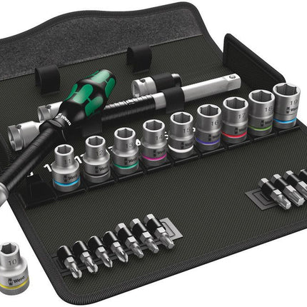 WERA Steckschlüsselsatz Zyklop Speed 28-teilig 1/2 ″ ( 4000821652 )