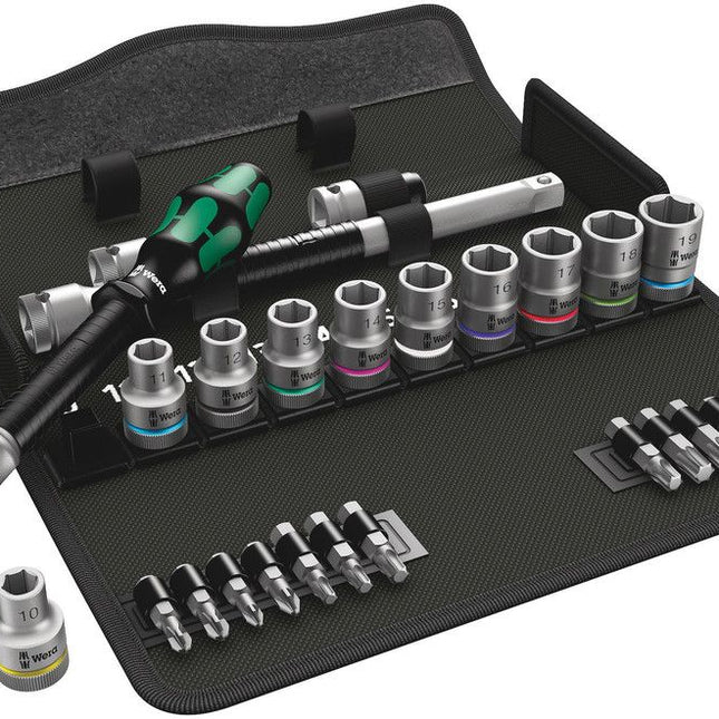 WERA Zyklop Speed 28-piece socket spanner set 1/2 ″ ( 4000821652 )