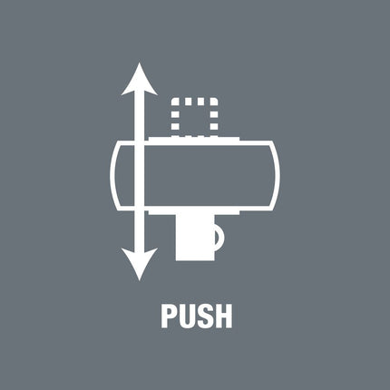 WERA carraca de empuje Zyklop Metal empuje 1/4 ″ 38 dientes ( 4000821536 )