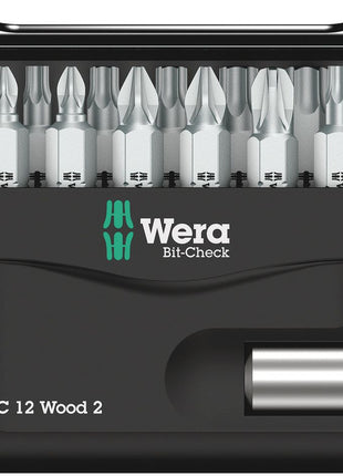 Surtido de puntas WERA Bit-Check 12 Madera 2 12 piezas (4000829035)