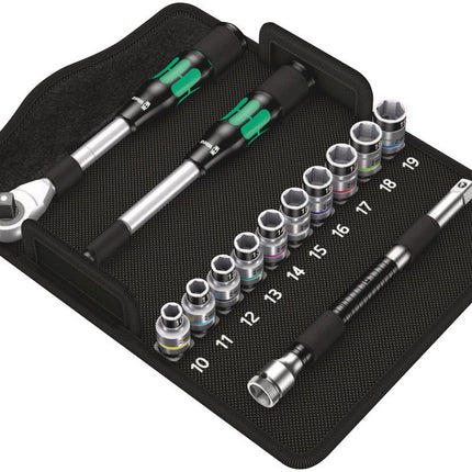 WERA Steckschlüsselsatz 8006 SC 1 13-teilig 1/2 ″ ( 4000821145 )