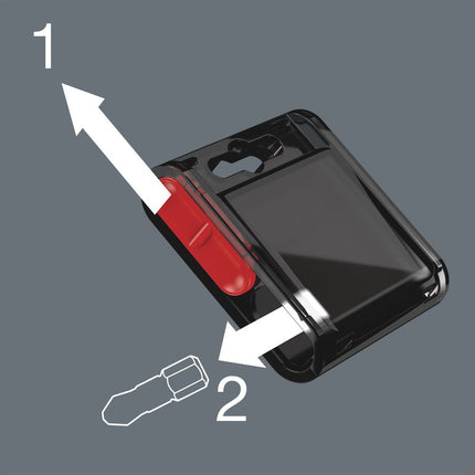 WERA paquete grande de puntas 1/4 ″ T 20 Longitud 25 mm ( 4000829008 )