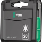 WERA paquete grande de puntas 1/4 ″ T 20 Longitud 25 mm ( 4000829008 )
