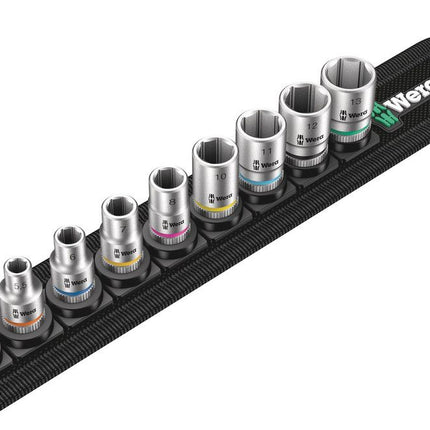 WERA socket spanner set Belt 4 9-piece ( 4000821179 )