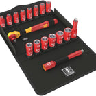 WERA Jeu de clés à douille 8100 SB VDE 1 Zyklop 17 pièces 3/8 po. ( 4000828008 )