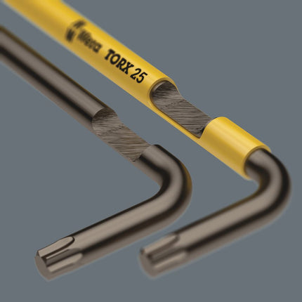 WERA Juego de llaves hexagonales en L 967/9 TX XL 9 piezas T8 - T40 ( 4000825589 )