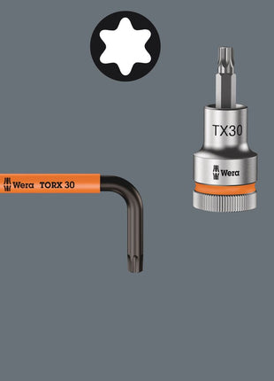 WERA Winkelschraubendrehersatz 967/9 TX XL 9-teilig T8 - T40 ( 4000825589 )