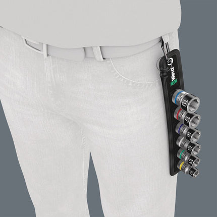 Juego de llaves de vaso WERA Belt C 1 Zyklop 7 piezas ( 4000821198 )
