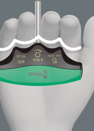 Tournevis dynamométrique WERA 400 TX TX 20 4 Nm (8000544746)