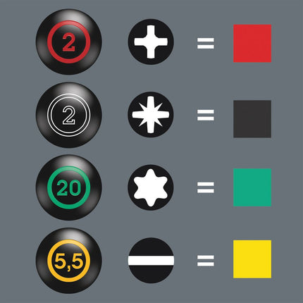 WERA screwdriver 350 PH size PH 3 blade length 25 mm ( 4000827029 )