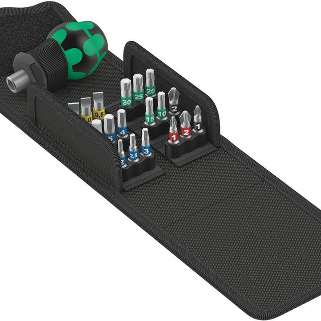 WERA KK Stubby 1 19-piece bit set ( 4000827045 )