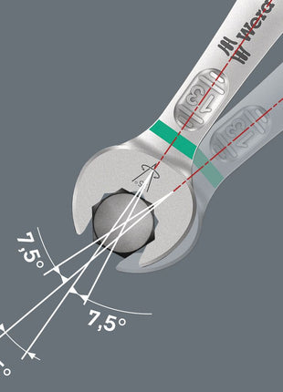 Clé mixte WERA 6003 Joker SW 9 mm longueur 120 mm (4000822326)