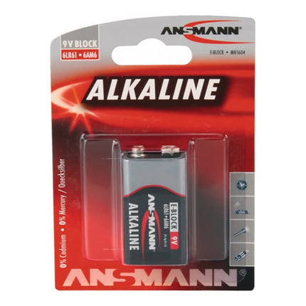 ANSMANN battery 9 V 6LP3146-E block 550 mAh ( 4000901825 )