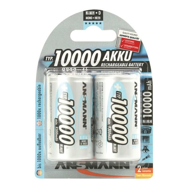 Pila recargable ANSMANN 1,2 V 10000 mAh ( 4000876113 )
