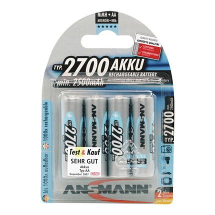 Pila recargable ANSMANN 1,2 V 2700 mAh ( 4000876111 )