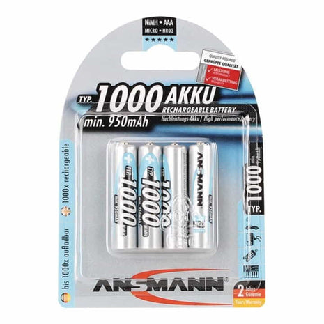 ANSMANN Batterie d´accumulateur  1,2 V 1000 mAh ( 4000876110 )