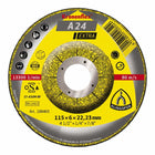 Disco abrasivo KLINGSPOR A 24 Extra D150xS6mm (8000353655)