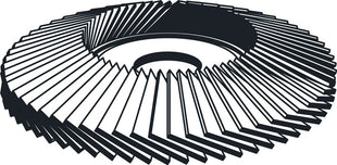 KLINGSPOR Fächerscheibe SMT 926 Special Ø 115 mm Körnung 80 6° gewölbt ( 8000352214 )