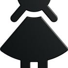 HEWI Symbol Frau 801.91B020 Polyamide colour no. 90 ( 8000645320 )